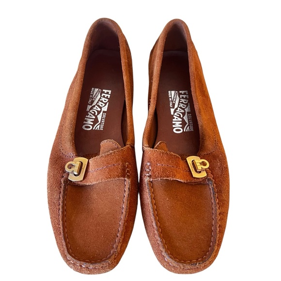 Salvatore Ferragamo Suede Loafers – Size 6B - Picture 3 of 10